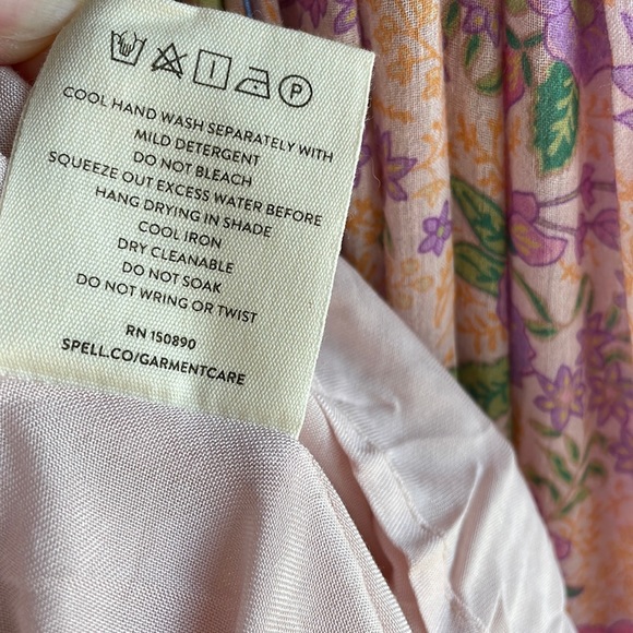 spell juniper tiered gown